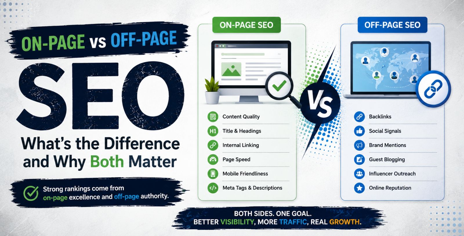 On-Page vs Off-Page SEO: What's the Difference and Why Both Matter